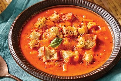 Tomato Soup with Grilled Cheese