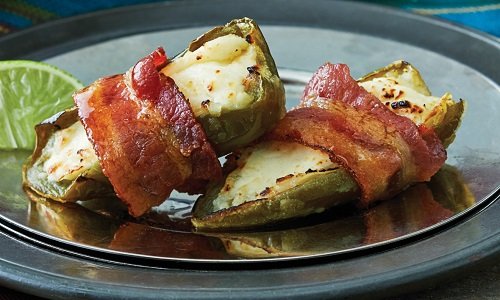 Bacon Wrapped Jalapeno Cream Cheese Shooters