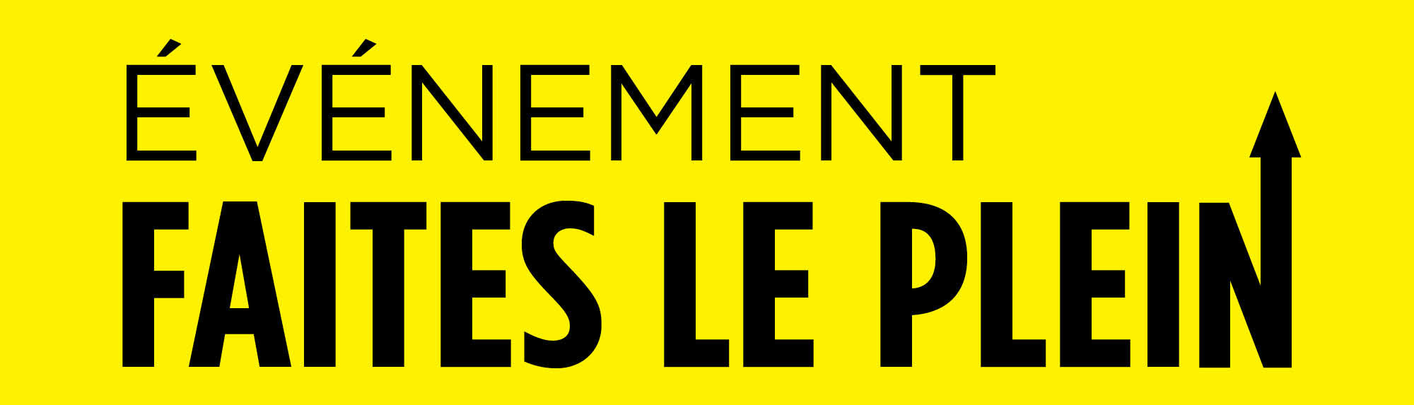 Événement faites le plein