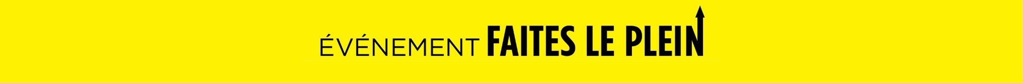 Événement faites le plein