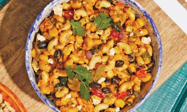 Mexican Style Elote Pasta salad