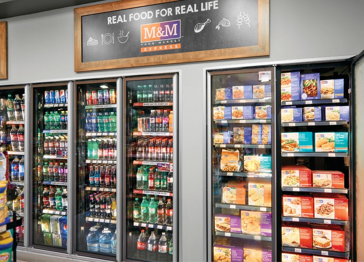 Express freezer doors