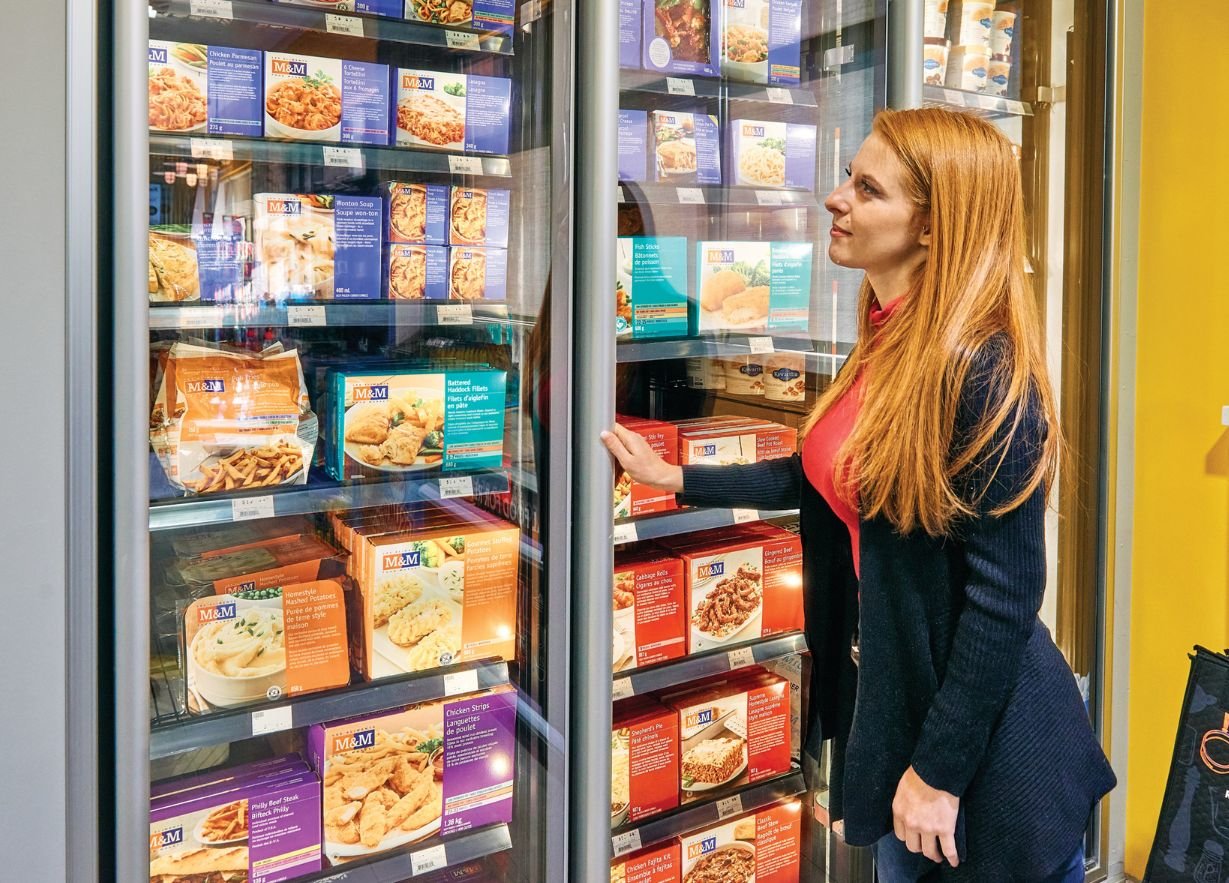 Express freezer doors