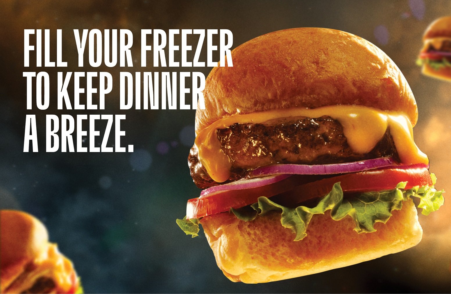 Fill your freezer to keep dinner a breeze.