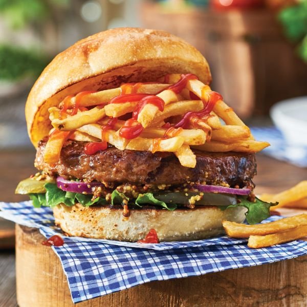 Mild-to-wild burger toppings