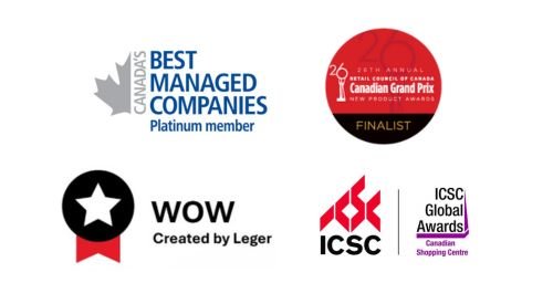 Logos for our various awards