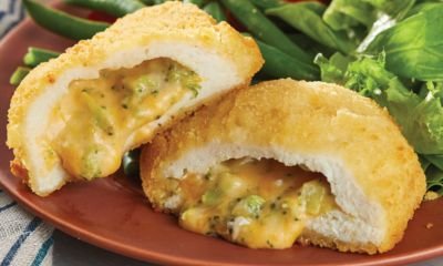 Stuffed Cheddar and Broccoli Chicken
