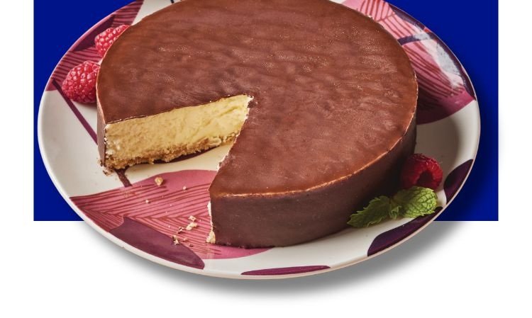 Chocolate Enrobed Cheesecake