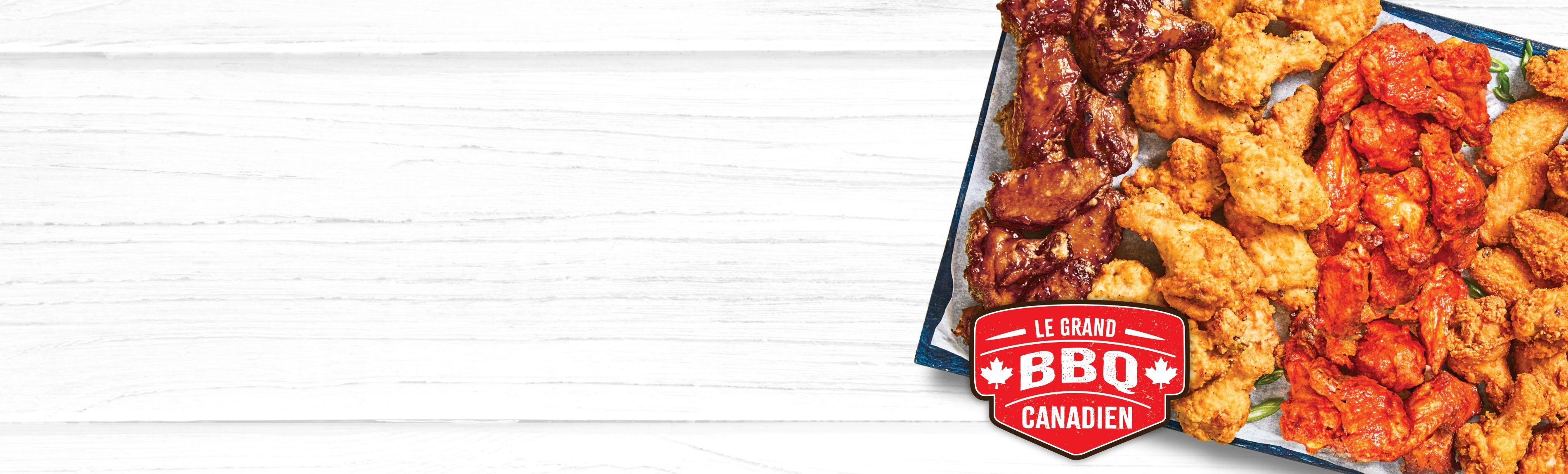 Le Grand BBQ Canadien - Ailes de poulet