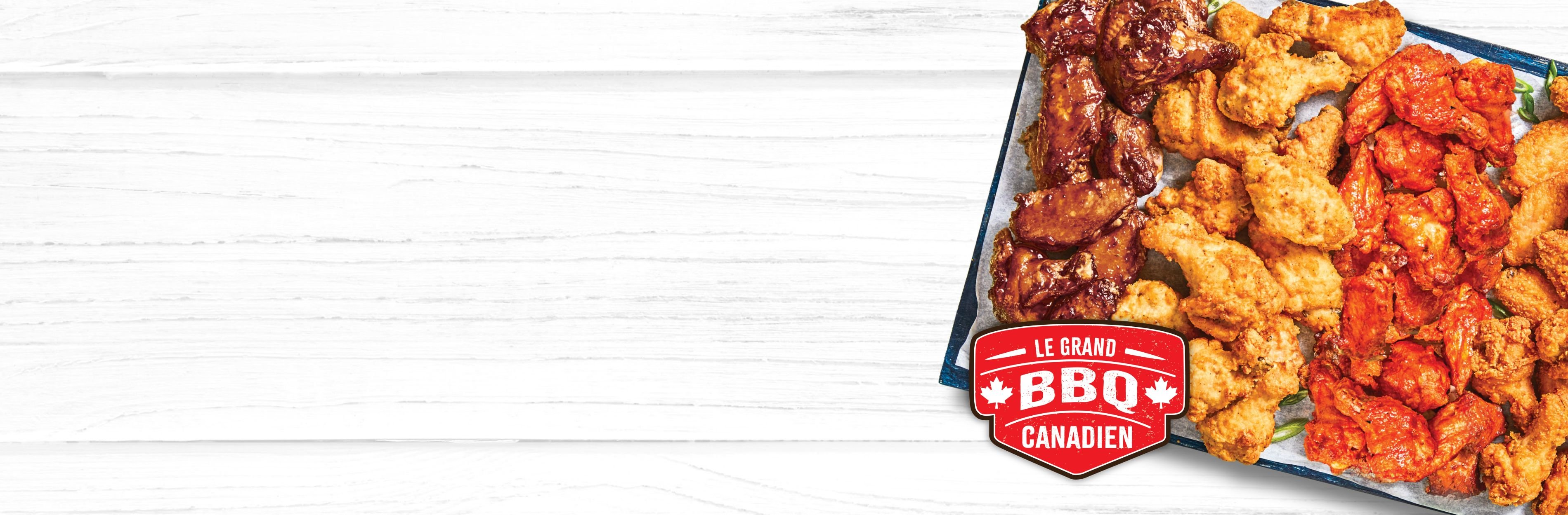 Le Grand BBQ Canadien - Ailes de poulet