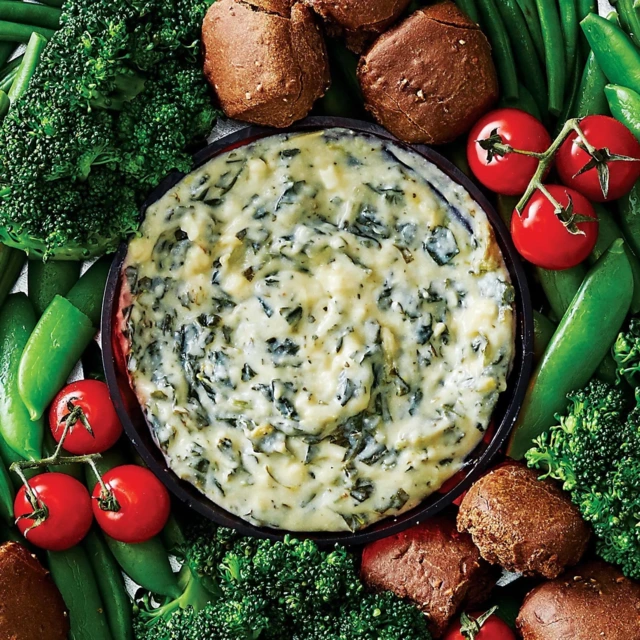 View larger image of Spinach, Artichoke & Cheese Dip
